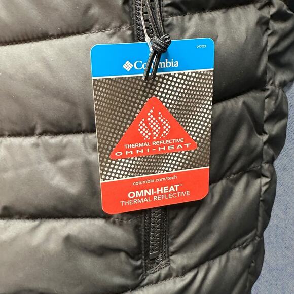 Columbia Men’s Slope Edge Omni-Heat Jacket, Black, Size S - Picture 4 of 7